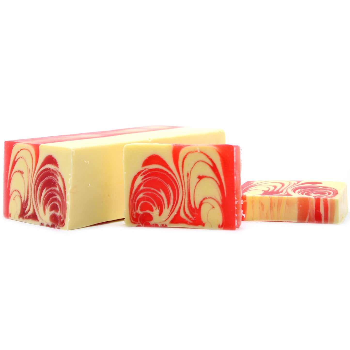 Tranche de savon senteur fraise