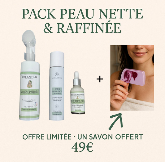 Pack peau nette et raffinée