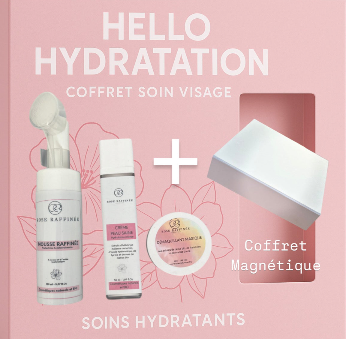 Coffret hydraglow - hello hydratation
