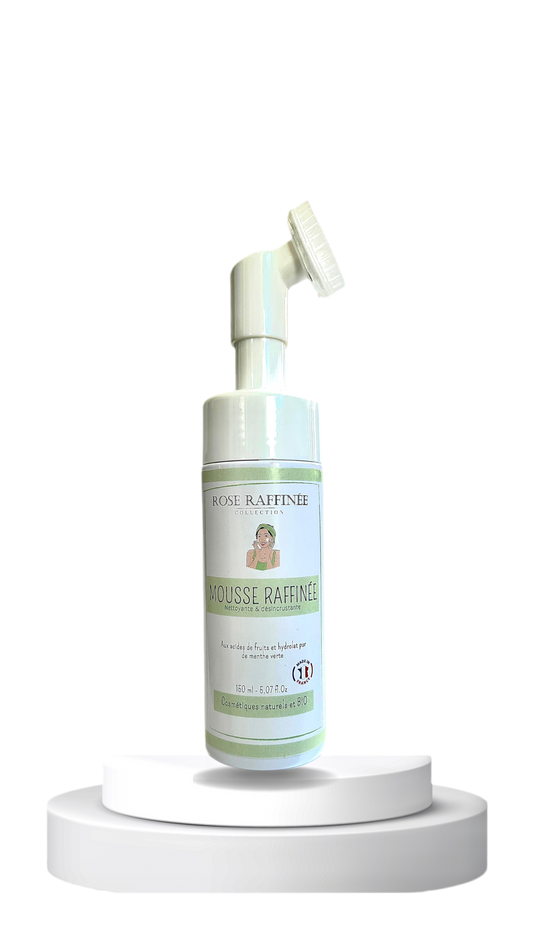 Mousse raffinée à la menthe verte