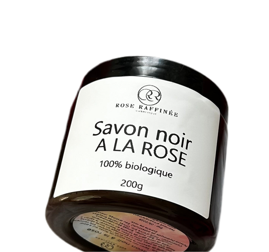 Savon noir à la rose